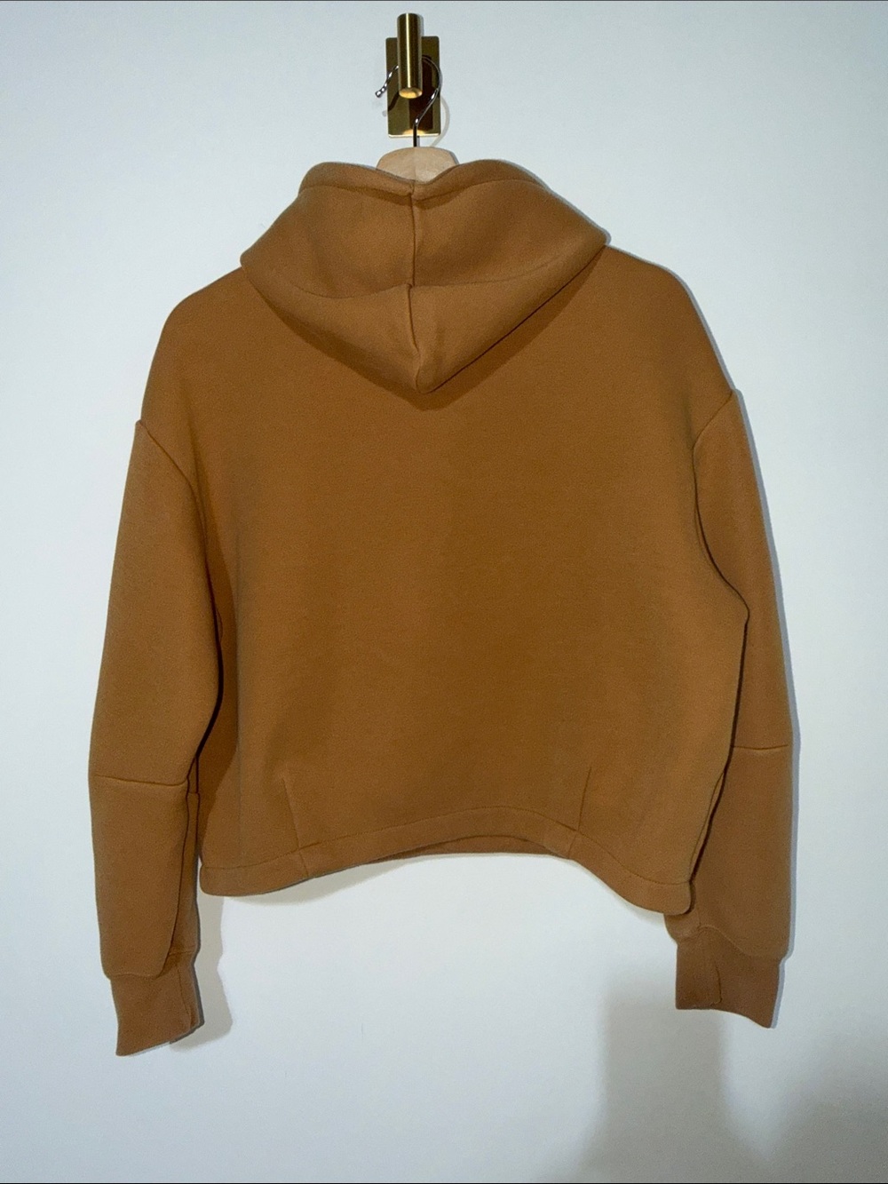 Nike Sportswear Tech Fleece Oversized Hoodie Flax  Women’s Size small - Picture 7 of 7